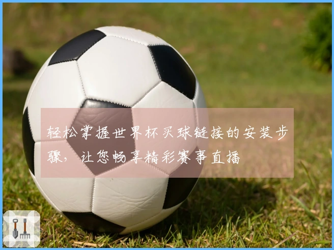 轻松掌握世界杯买球链接的安装步骤，让您畅享精彩赛事直播